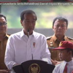 Presiden Joko Widodo Resmikan Bendungan Leuwikeris
