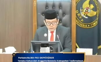 Bawaslu Kabupaten Tasikmalaya Tidak Melanggar Kode Etik di Pilkada Serentak 2024