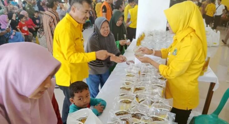 Peringati HUT ke-61, Golkar Jual Beras Murah 9.000 Perkilogram