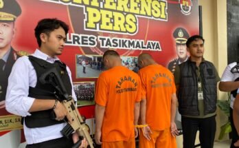 Dua Pelaku Pencurian Diamanakan, 10 Kendaraan Roda Dua Jadi Bukti Kejahatan
