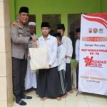 Polres Tasikmalaya Sambangi Pesantren dan Santuni Anak Yatim, Rayakan HUT ke-74 Humas Polri