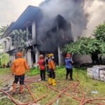 Gudang Barang Bekas Hangus Terbakar, Telan Kerugian Setengah Miliar