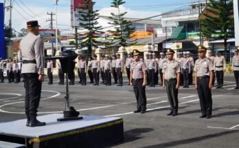 Tiga Anggota Polres Tasikmalaya Naik Pangkat (Polrestasik)