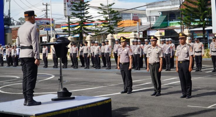 Tiga Anggota Polres Tasikmalaya Naik Pangkat (Polrestasik)