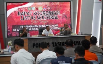 Siaga Penuh Hadapi Cuaca Ekstrim, Pemkab Tasik Gelar Rapat Koordinasi Lintas Sektoral Penanganan Bencana Alam
