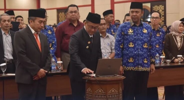 Bupati Tasikmalaya Resmi Luncurkan Aplikasi SIAP, Pangkas Biaya Dinas dan Wujudkan Anggaran Akuntabel