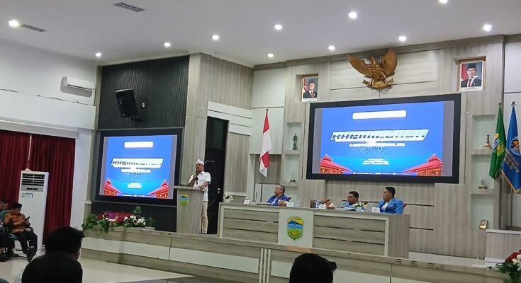 Wakil Bupati : Rapimpurda Harus melahirkan Kepemimpinan Muda yang berintegritas