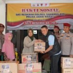 Isi Hari Jadi ke-78, Anggota Reskrim Berbagi Kebahagiaan Penghuni Panti Jompo