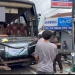 Lima Orang Terluka Saat Kecelakaan Bus Vs Truk di Sukaraja