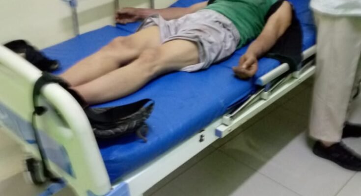 Salah satu korban tersmabar peteri