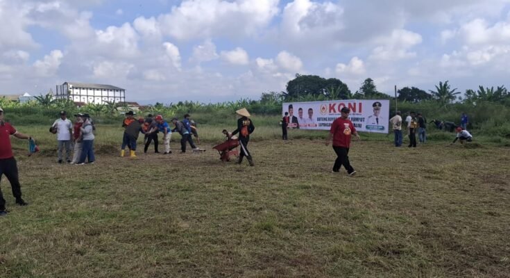 Stadion Kaliki di Kecamatan Mangunreja, Minggu (24/5/2026).
