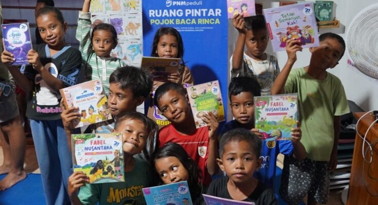 PT Permodalan Nasional Madani (PNM) menghadirkan Ruang Pintar Pojok Baca Rinca,