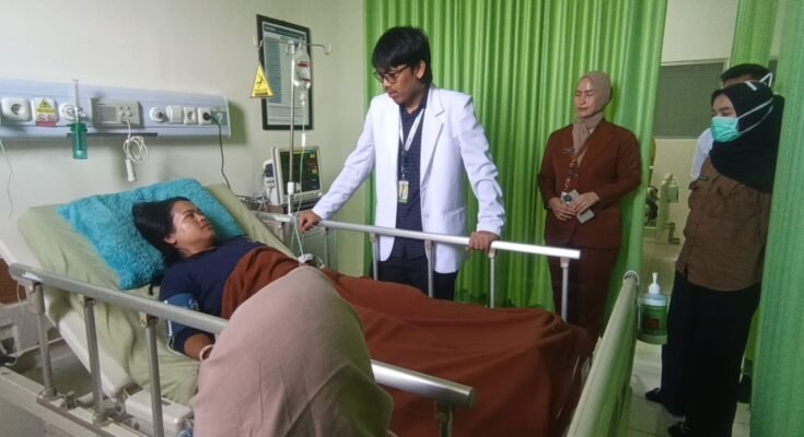RSUD KHZ Musthafa berhasil menangani pasien struk akut dengan tindakan trombolisis.