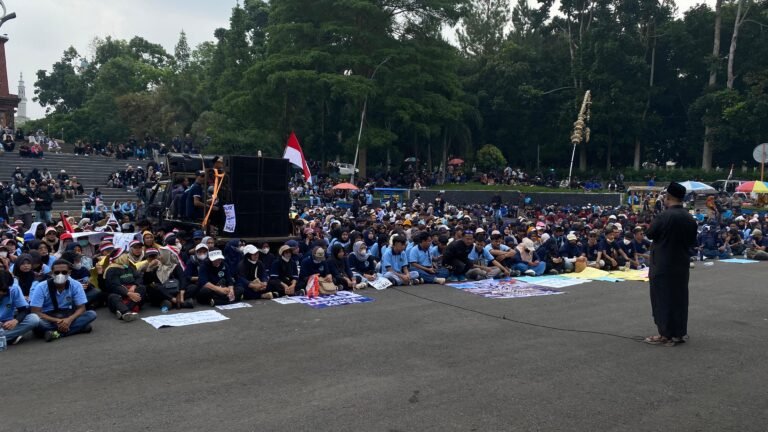 Aksi damai dukungan MBG di lanjutkan