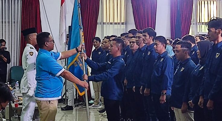 Burhanudin Muslim dilantik sebagai Ketua DPD KNPI Kabupaten Tasikmalaya periode 2026–2029