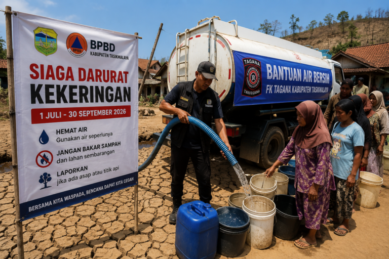4.771 Warga Terdampak, Pemkab Tasikmalaya Berlakukan Siaga Darurat Kekeringan