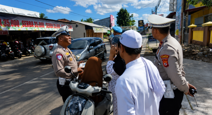 Edukasi tatatertib lalulintas Polres Tasikmalaya