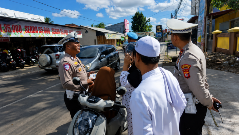 Edukasi tatatertib lalulintas Polres Tasikmalaya
